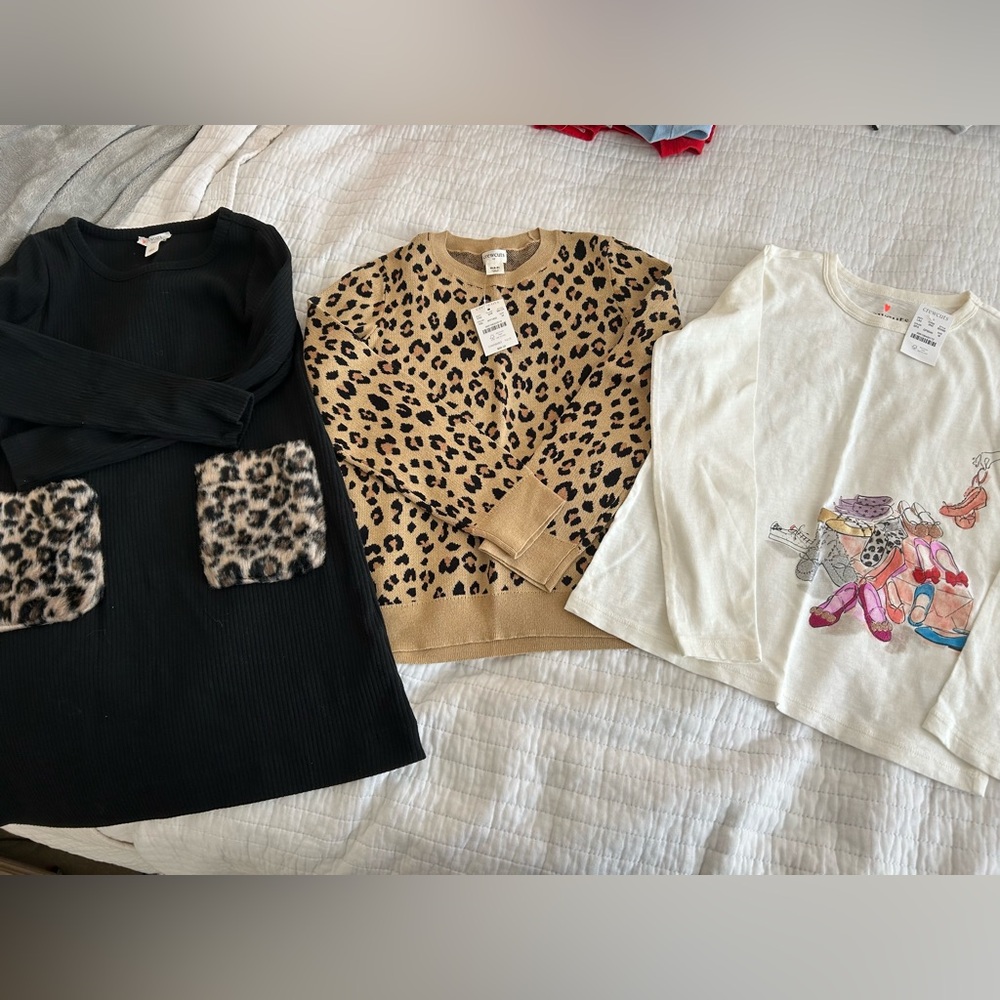 Girls Crewcuts / JCrew - 3pc Bundle - Size 7,8,9.  Some NWT!